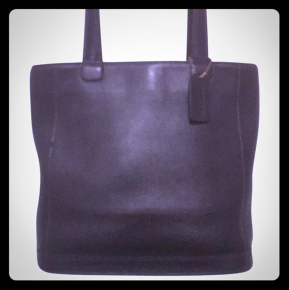 Vintage Coach Bleeker Bucket bag Slate blue - Picture 2 of 7